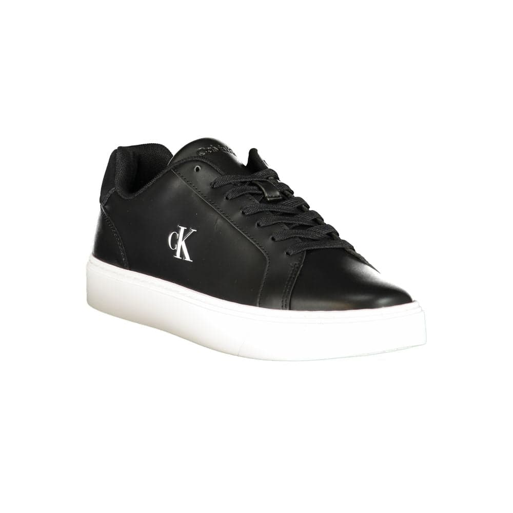 Calvin Klein Black Polyurethane Men's Sneaker - 2