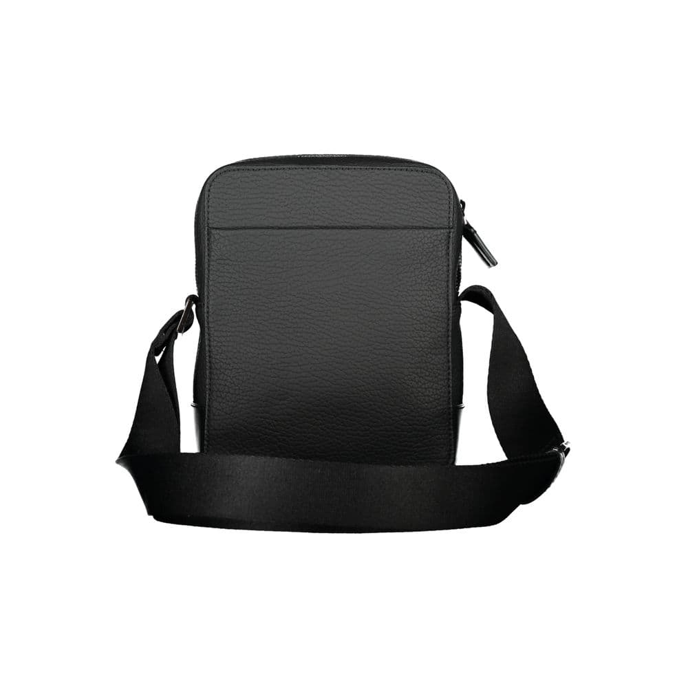 Calvin Klein Sleek Black Shoulder Bag with Contrasting Details - 2