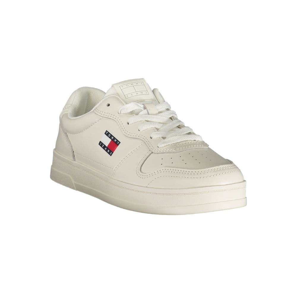 Tommy Hilfiger Bianco Poliuretano Women Sneaker - 2