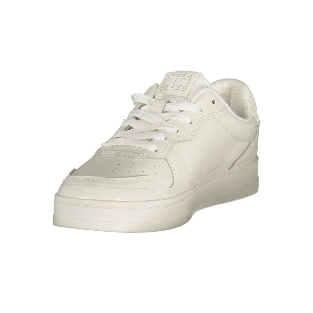 Tommy Hilfiger Bianco Poliuretano Women Sneaker - 3