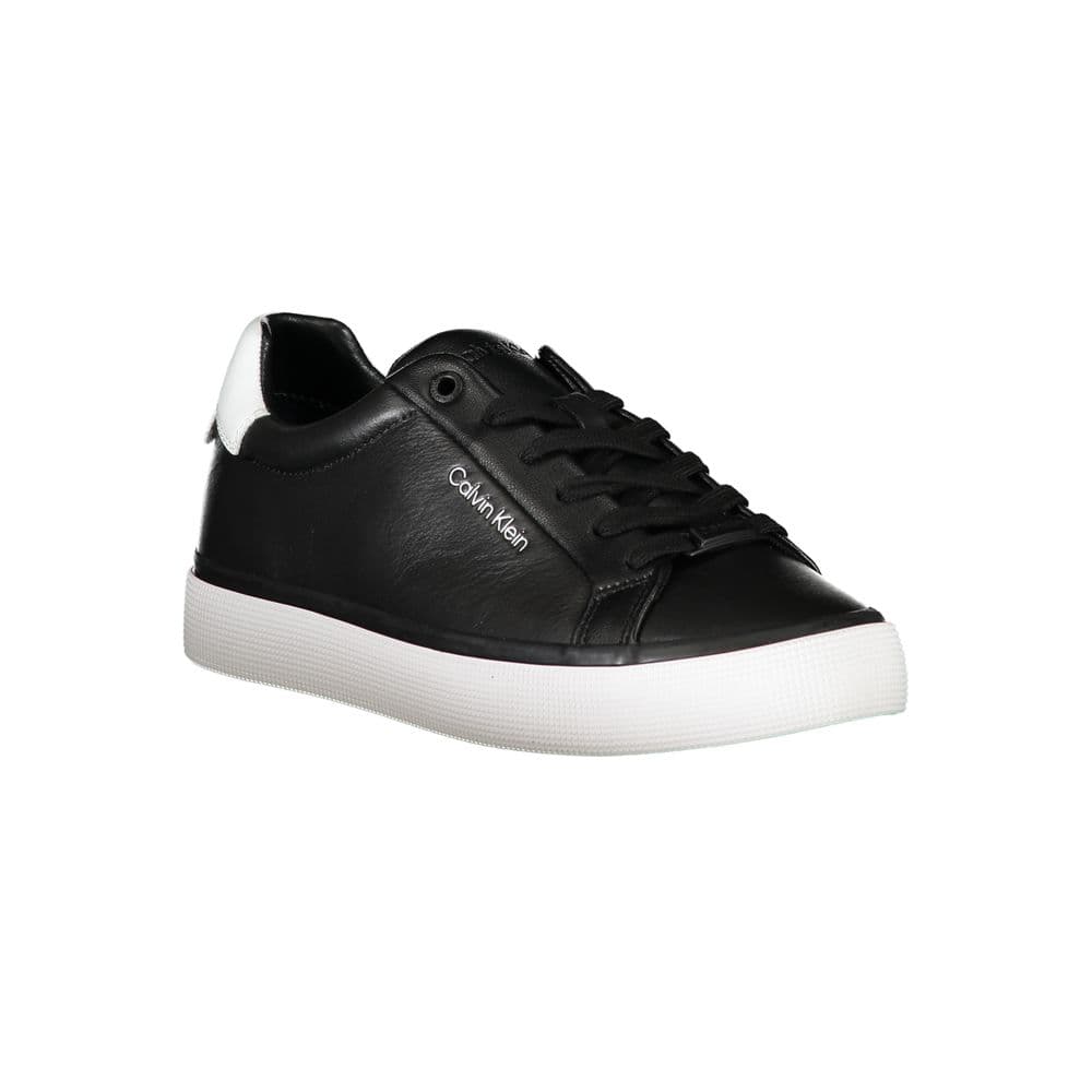 Calvin Klein Black Leather Women Sneaker - 2