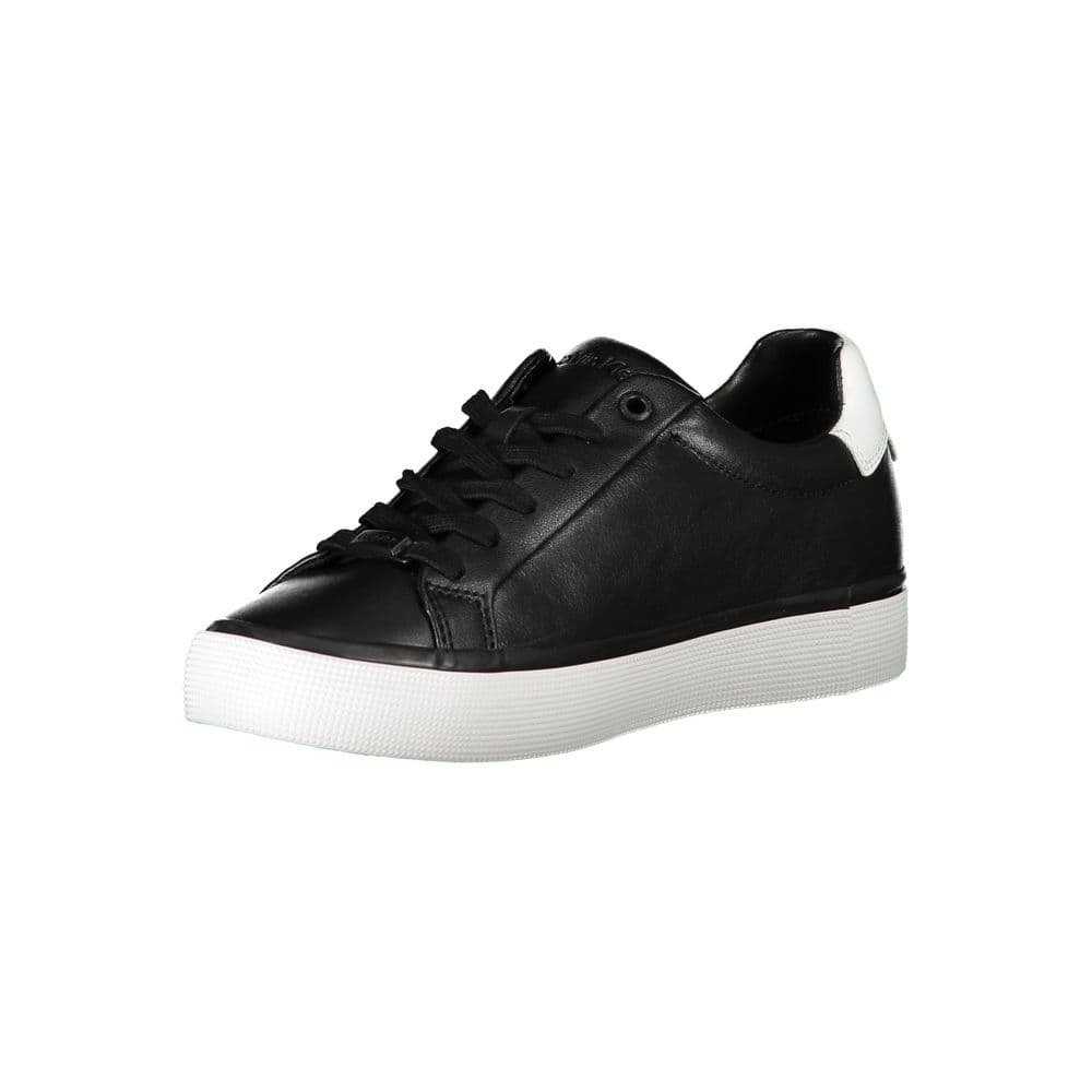Calvin Klein Black Leather Women Sneaker - 3
