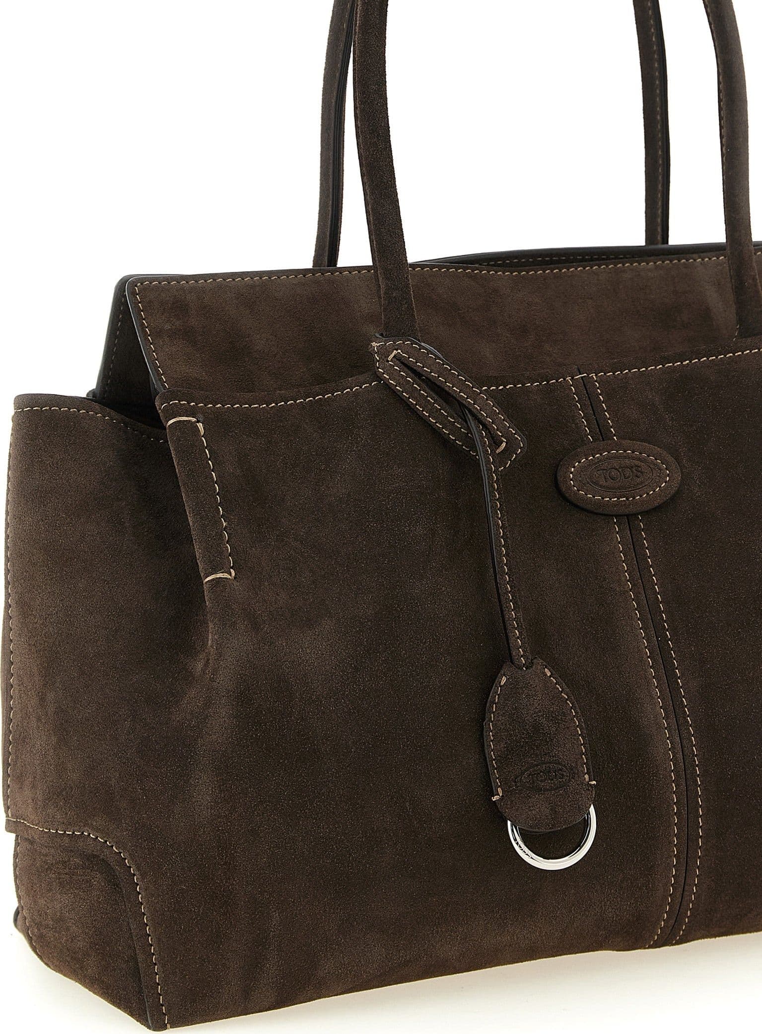 Tod's Brown Calfskin Handbag - 3