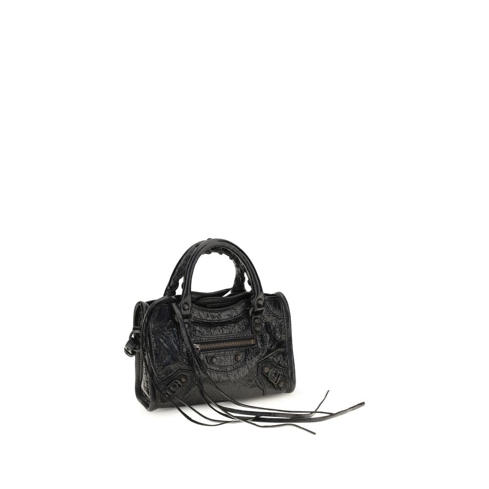 Balenciaga Black Lamb Ovis Aries Aries Handbag - 2