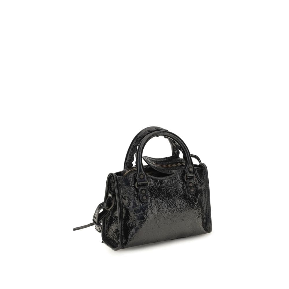 Balenciaga Black Lamb Ovis Aries Aries Handbag - 3