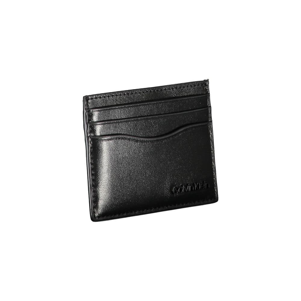 Calvin Klein Nero Leather Men Wallet - 3