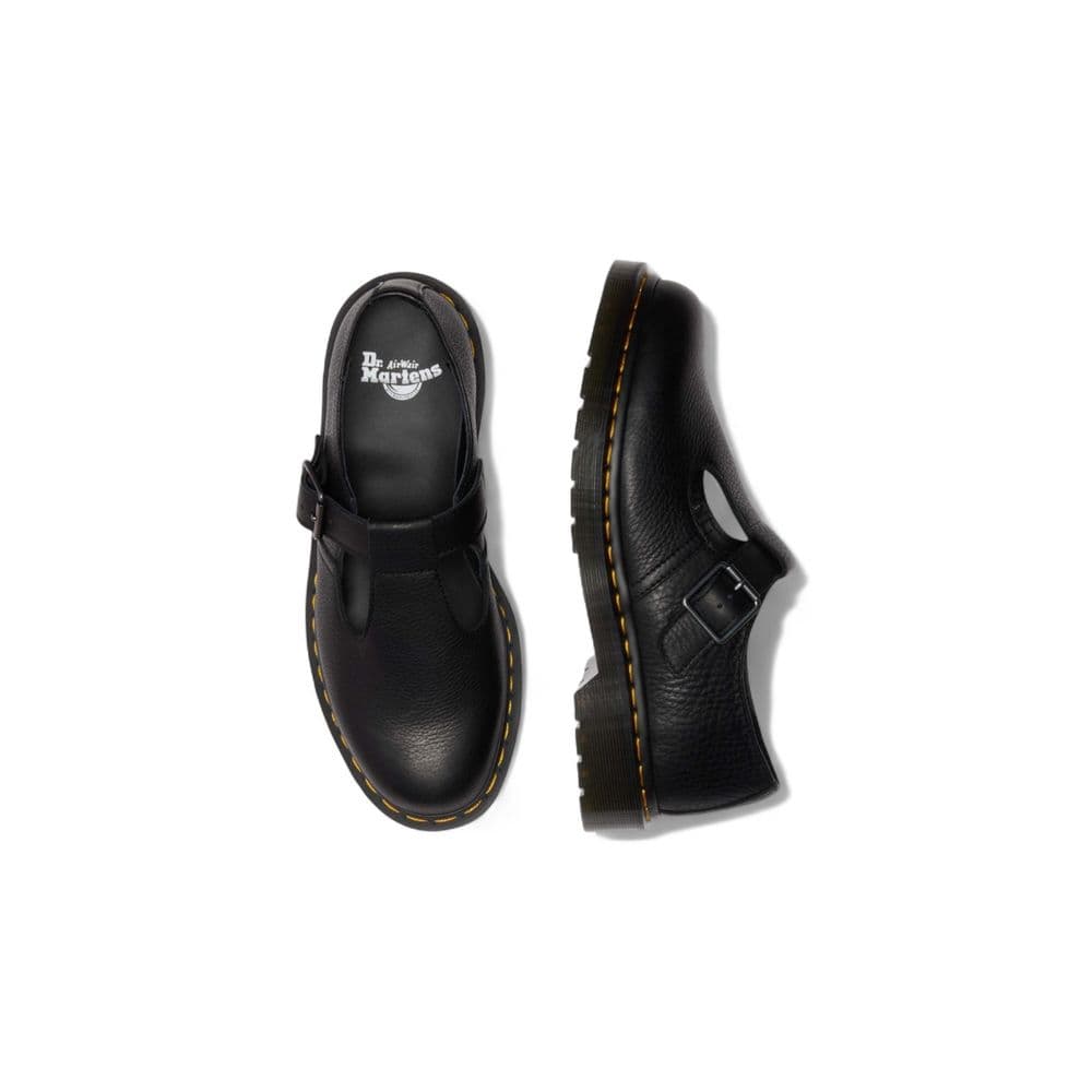 Dr. Martens Black Leather Platform Pumps - 3