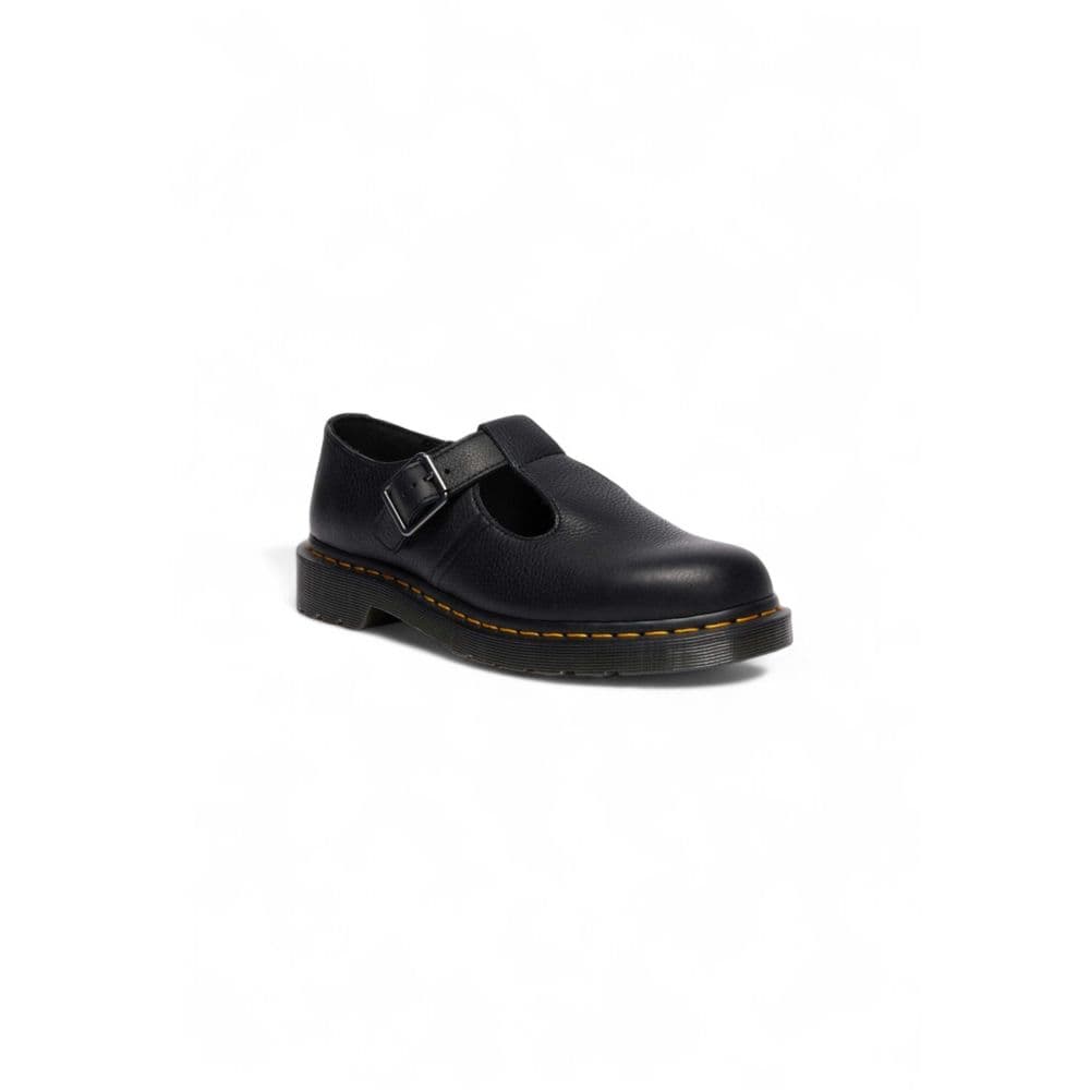 Dr. Martens Black Leather Platform Pumps - 4
