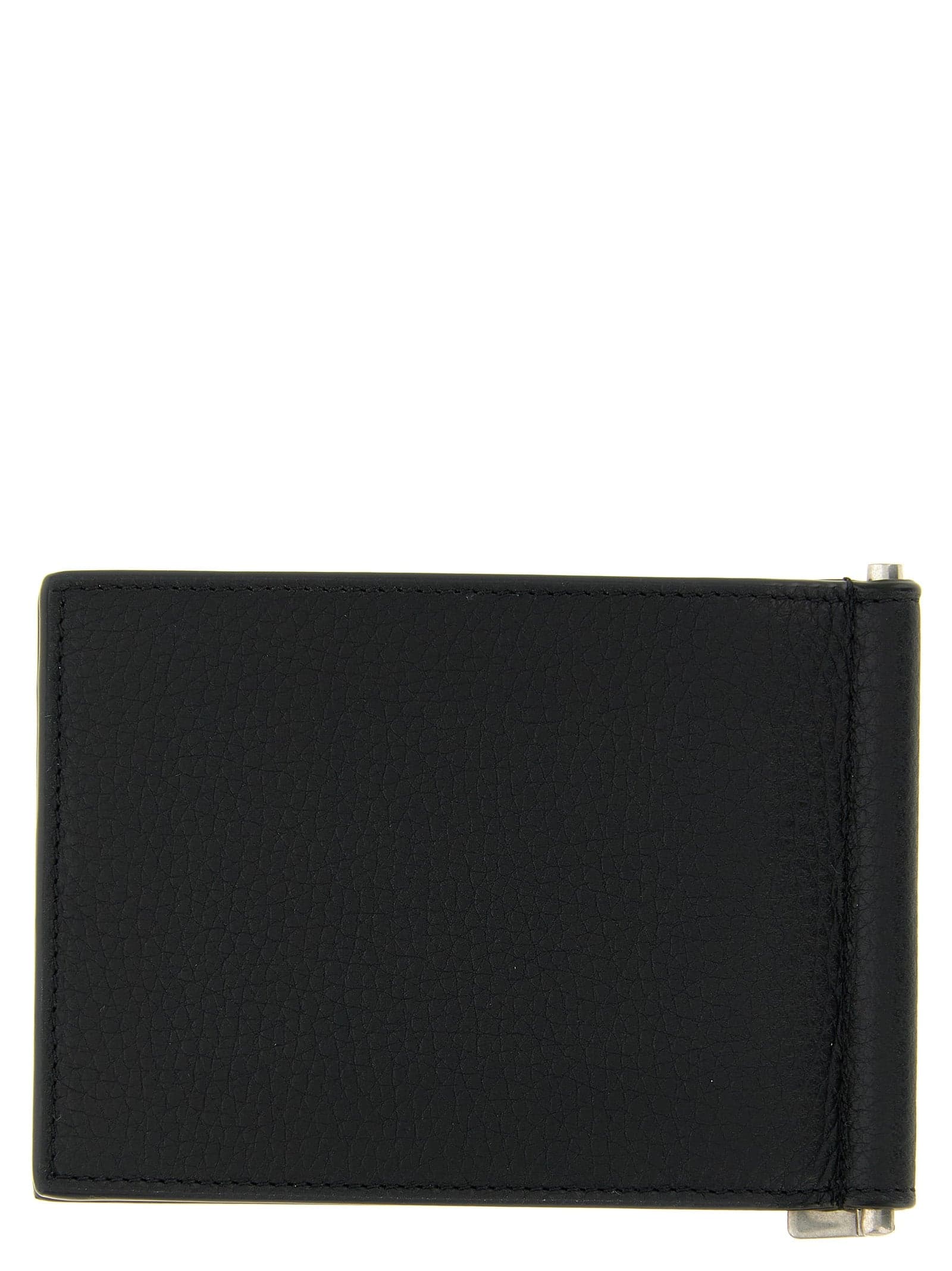 Saint Laurent Black Calfskin Money Clip - 2