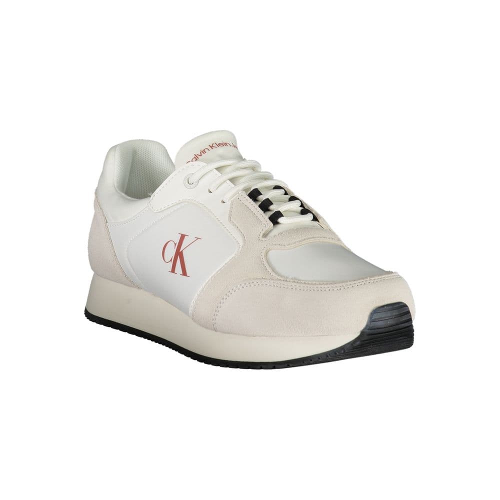 Calvin Klein White Polyurethane Men Sneaker - 2