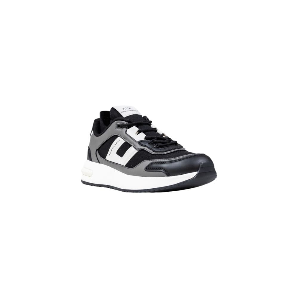 Armani Exchange Bicolor Polyester Athletic Sneakers - 2