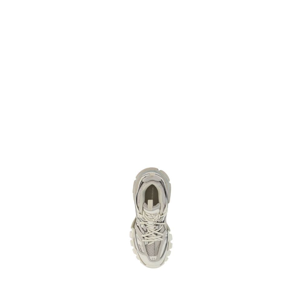 Balenciaga White Polyethylene Athletic Sneakers - 4