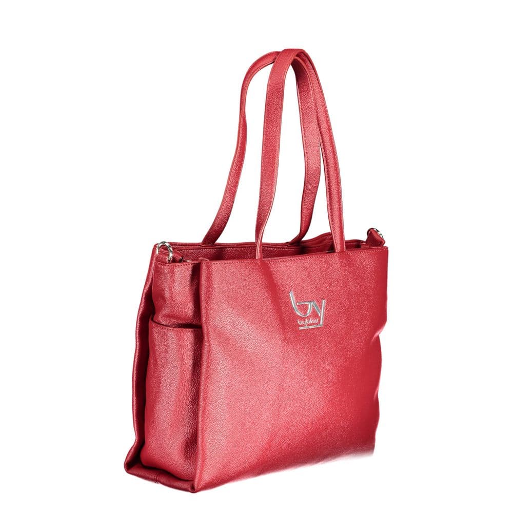 BYBLOS Rosso Polyurethane Women Handbag - 3