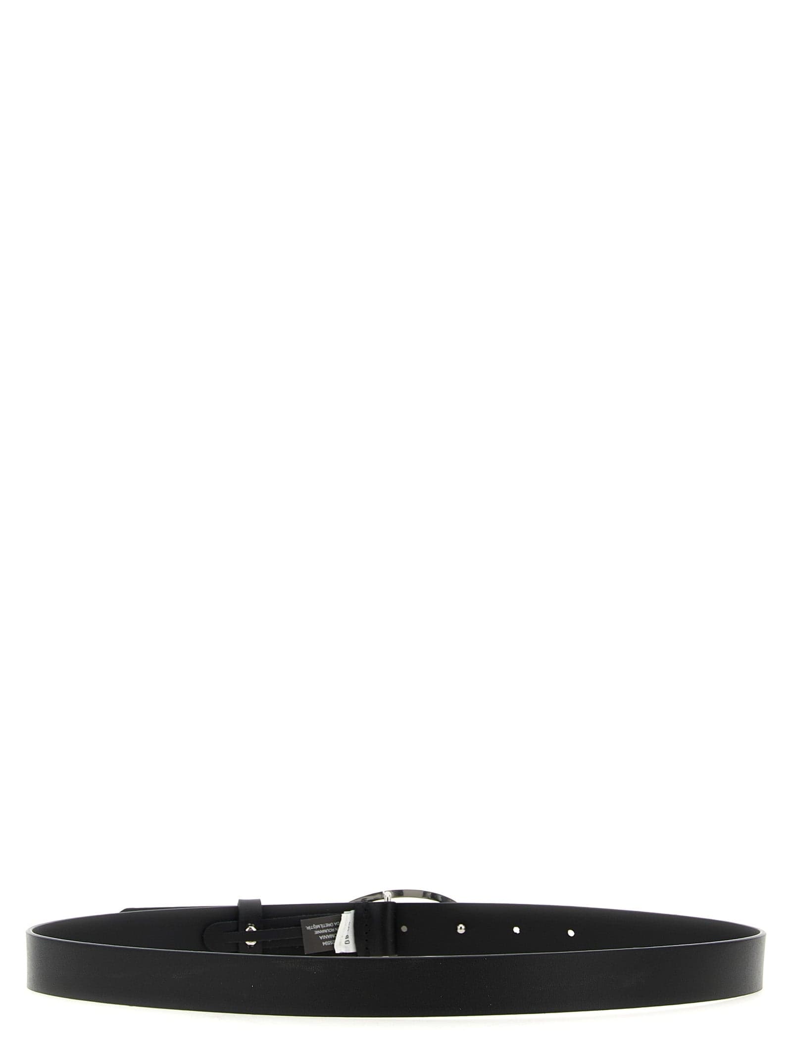 Diesel Black Other Fibres Regular Belt - 2