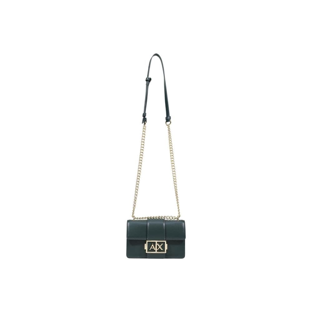 Armani Exchange Green Polyester Handbag - 2