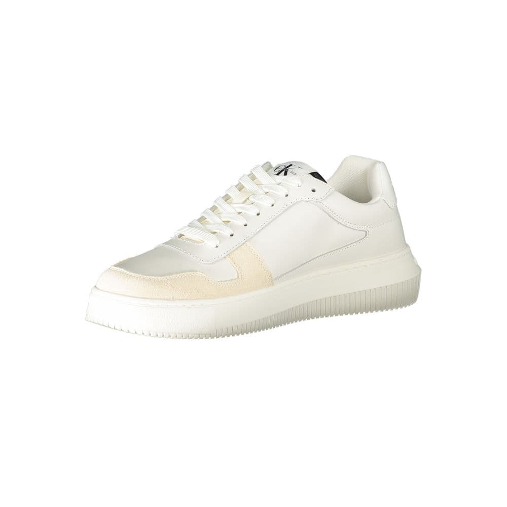Calvin Klein Bianco Leather Men Sneaker - 3