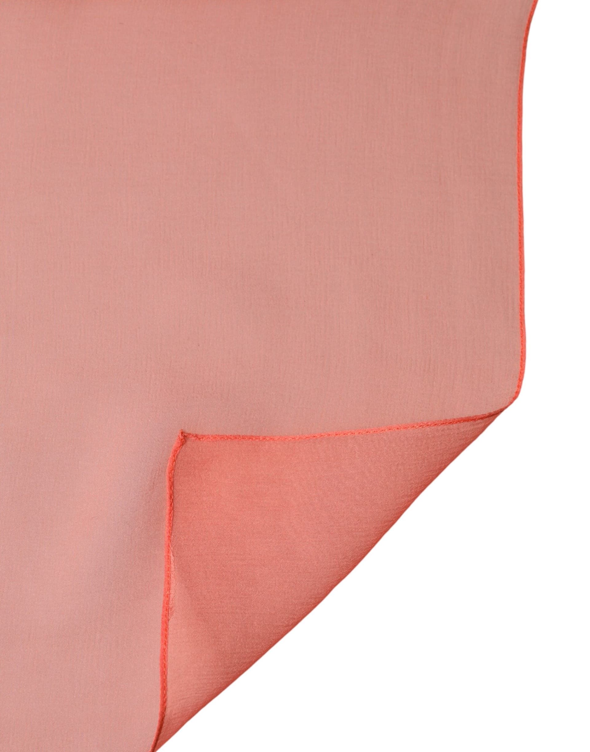 Dolce & Gabbana Orange Stole Silk Neck Wrap Shawl Men Scarf - 3