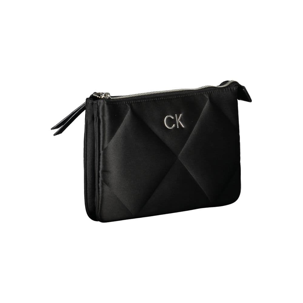 Calvin Klein Black Polyester Women Shoulder Bag - 3