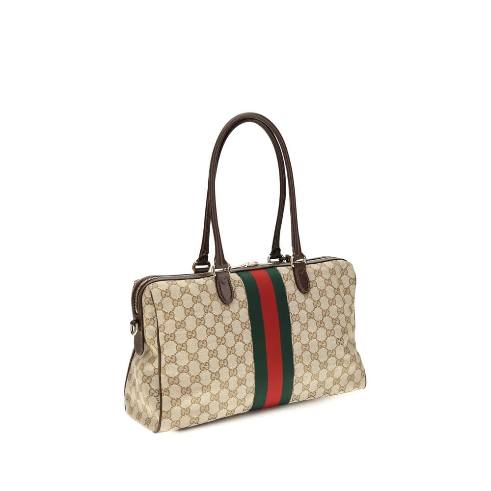 Gucci Beige Fabric Handbag - 3