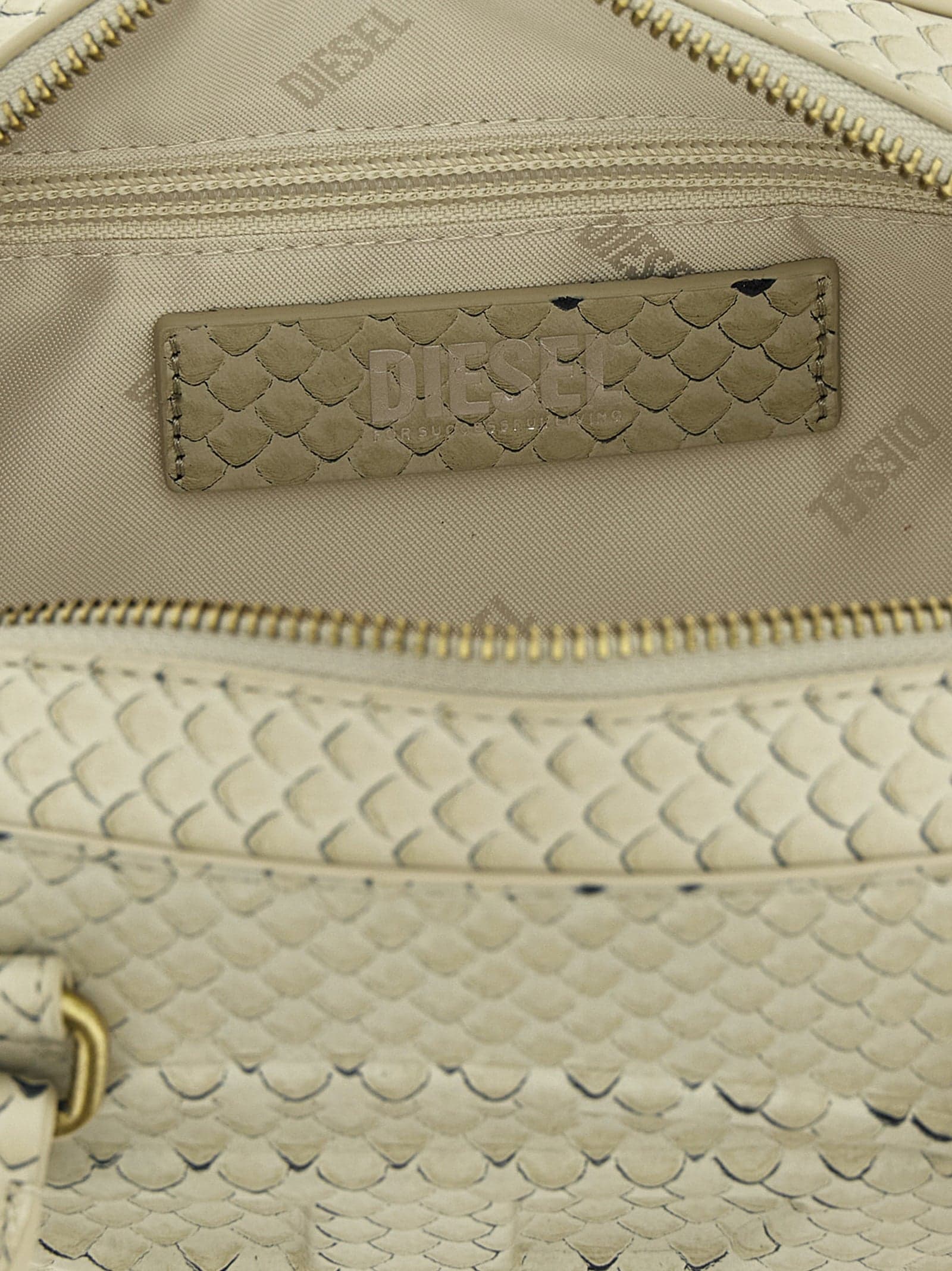 Diesel Beige Other Fibres Shoulder Bag - 4