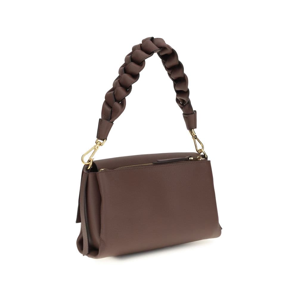 Coccinelle Brown Calf Leather Bos Taurus Shoulder Bag - 3