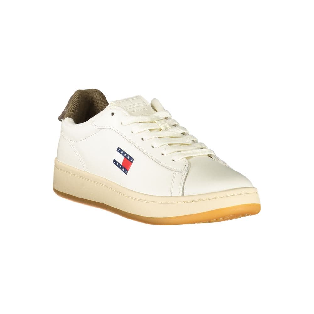 Tommy Hilfiger Bianco Polyurethane Women Sneaker - 2