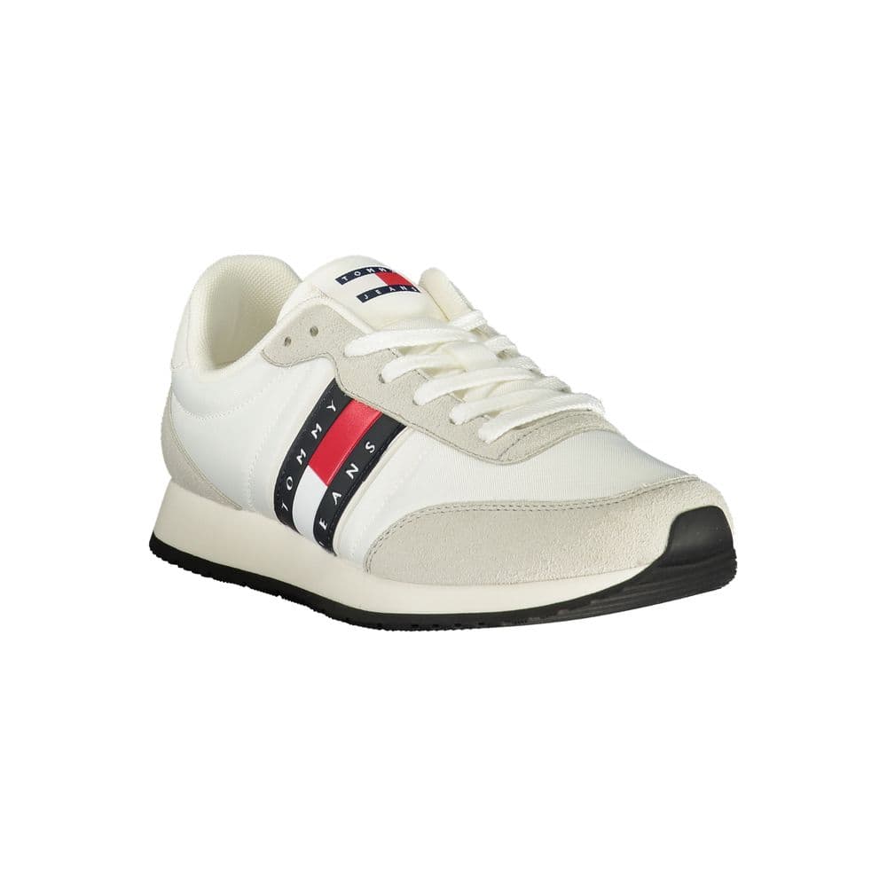 Tommy Hilfiger White Polyurethane Men Sneaker - 2