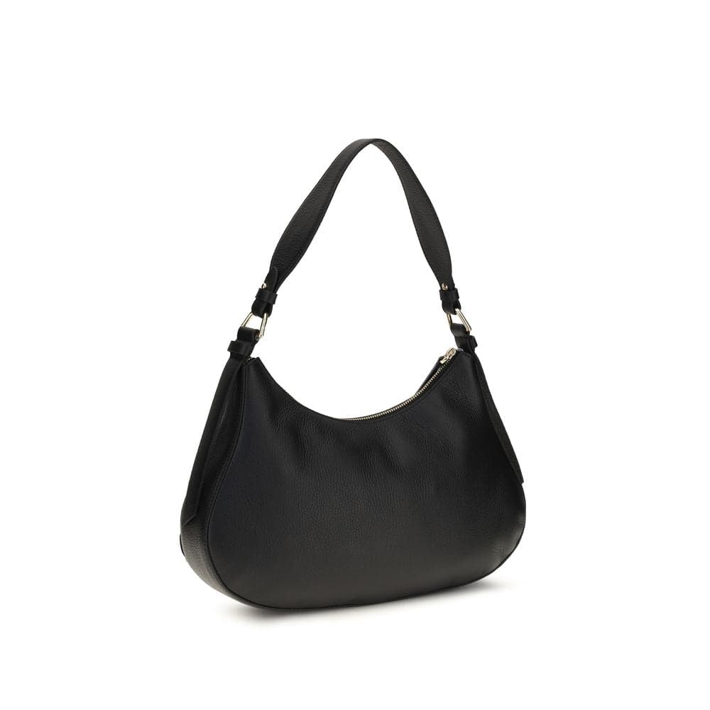Coccinelle Black Calf Leather Bos Taurus Shoulder Bag - 3