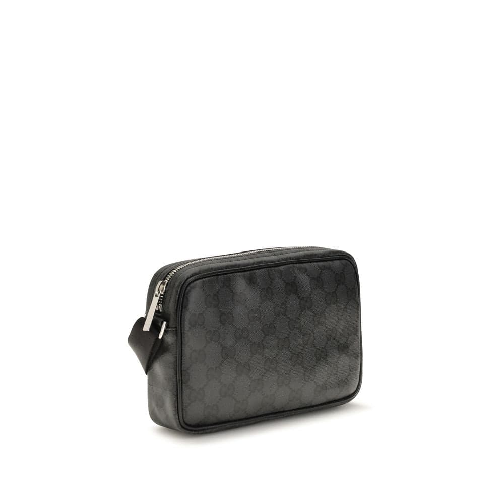 Gucci Black Cotton Shoulder Bag - 2