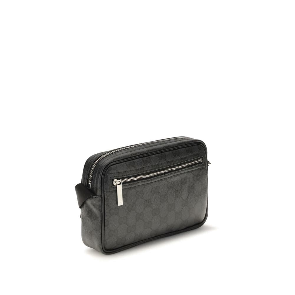 Gucci Black Cotton Shoulder Bag - 3