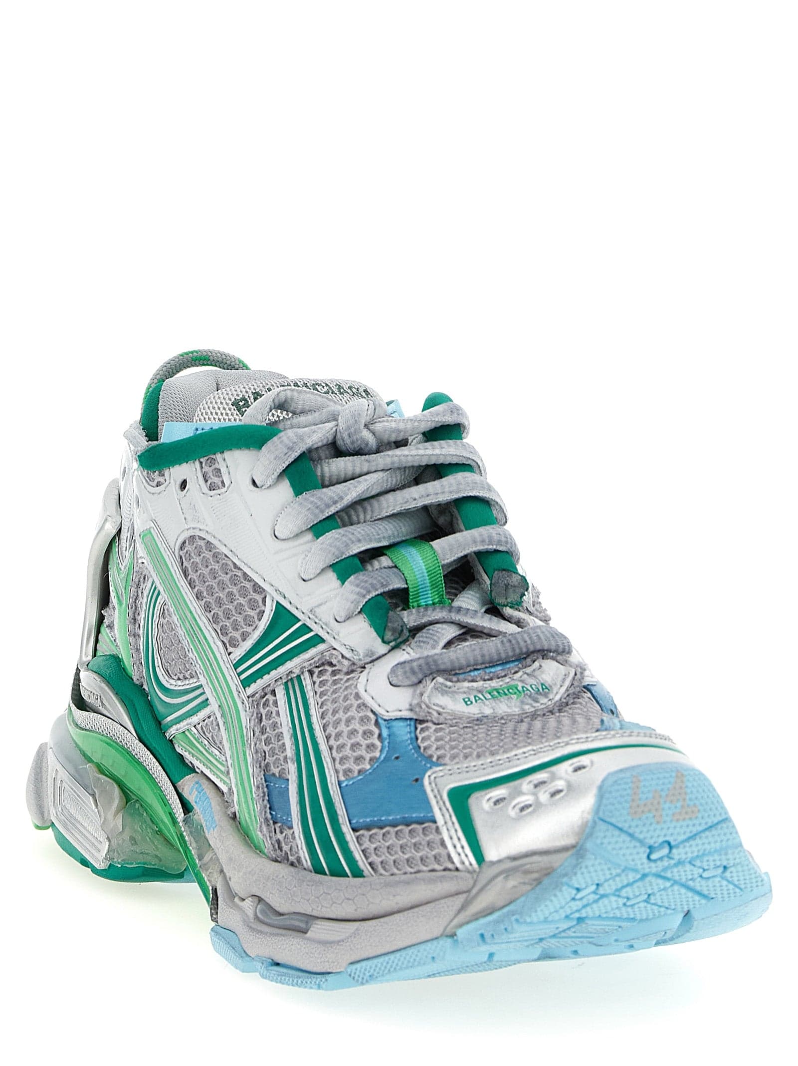 Balenciaga Multicolor Polyethylene Athletic Sneakers - 2