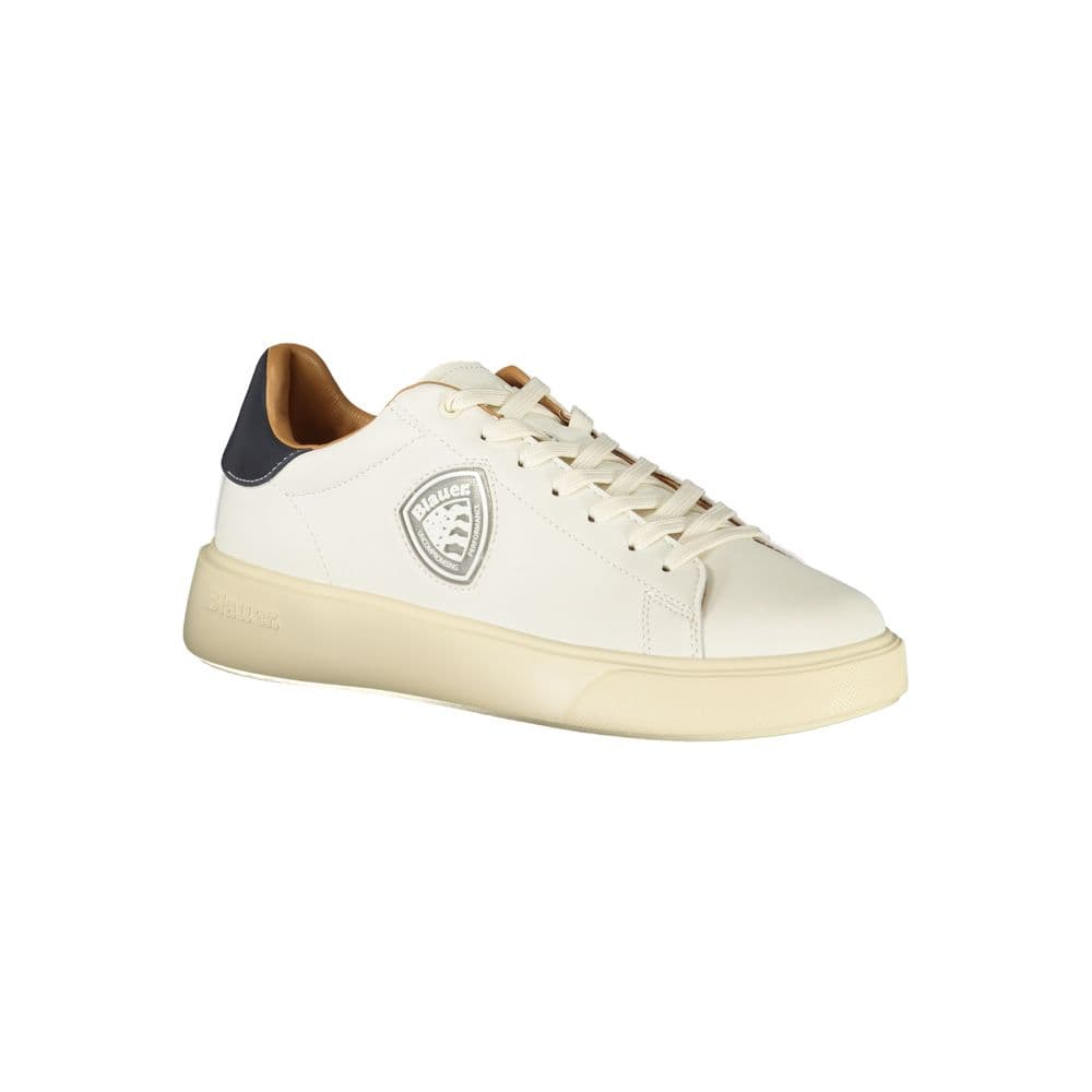Blauer White Polyester Men Sneaker - 2