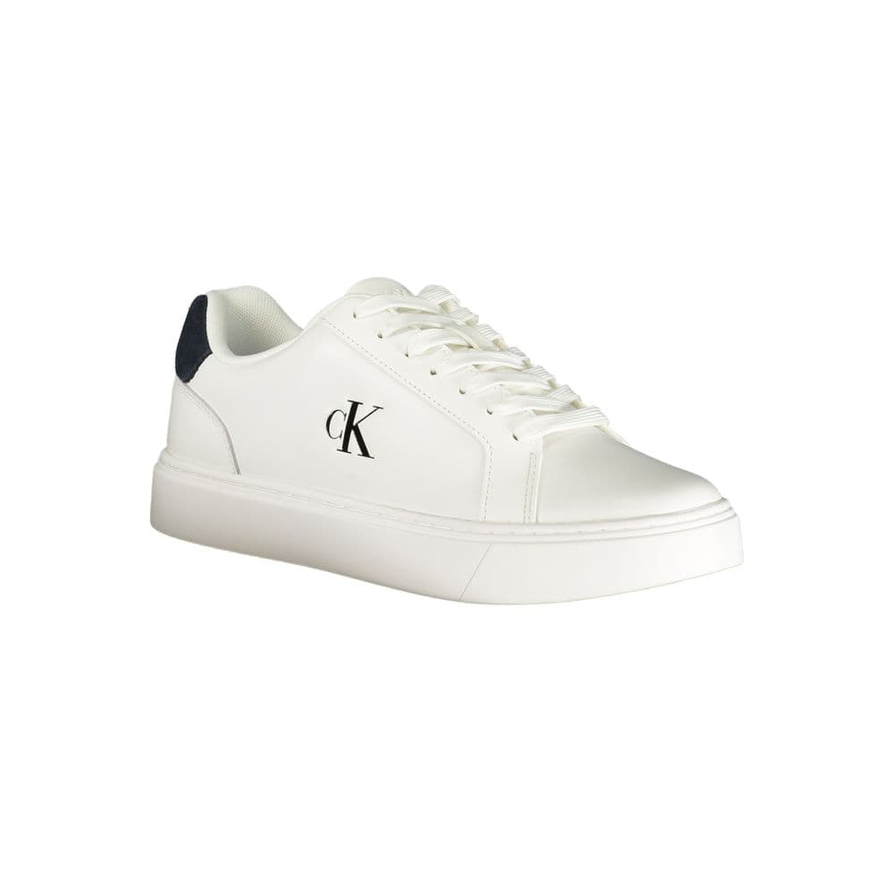 Calvin Klein Bianco Poliuretano Uomo Sneaker - 2