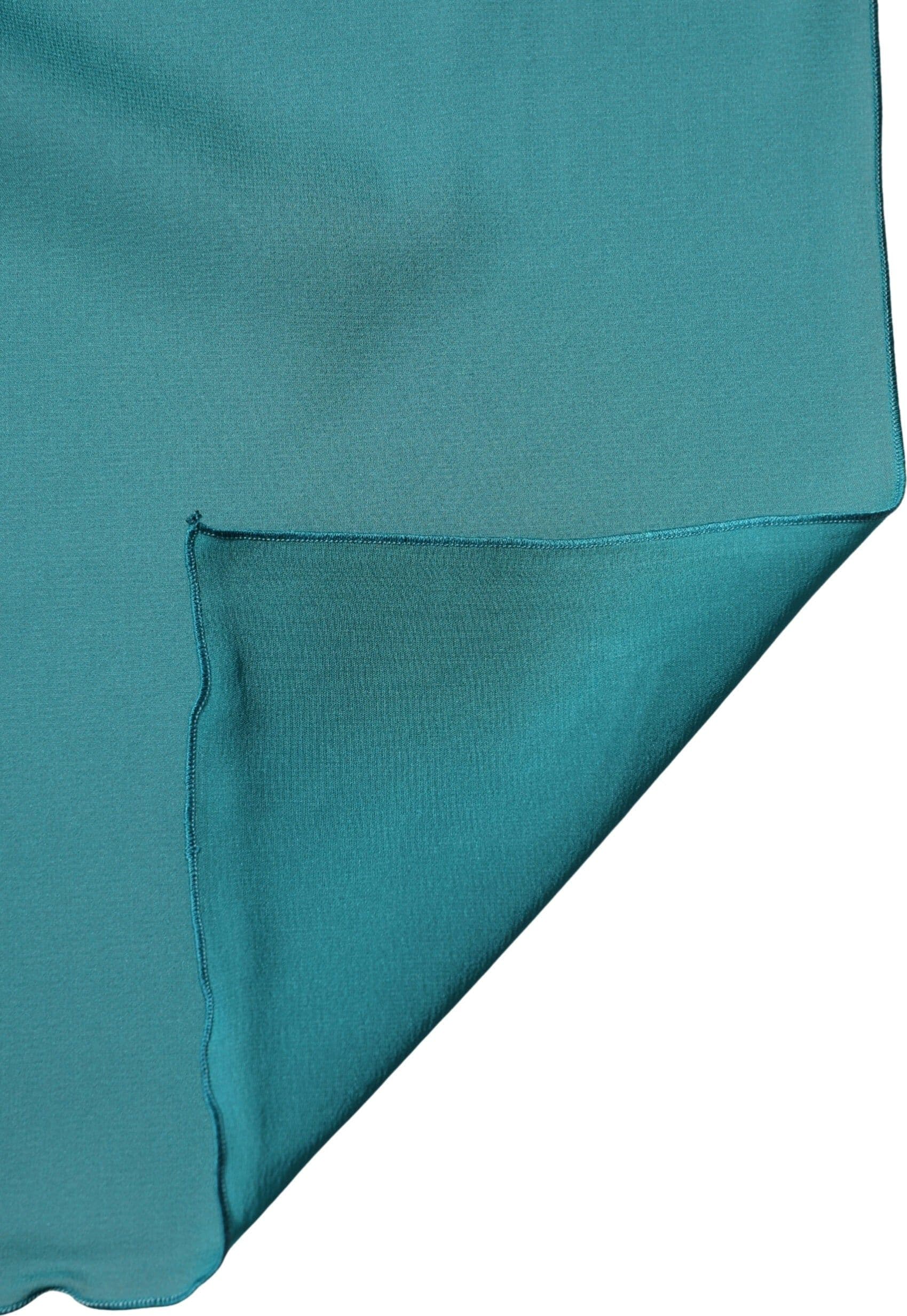 Dolce & Gabbana Blue Green Silk Neck Wrap Shawl Stole 200cm x 64cm Scarf - 3