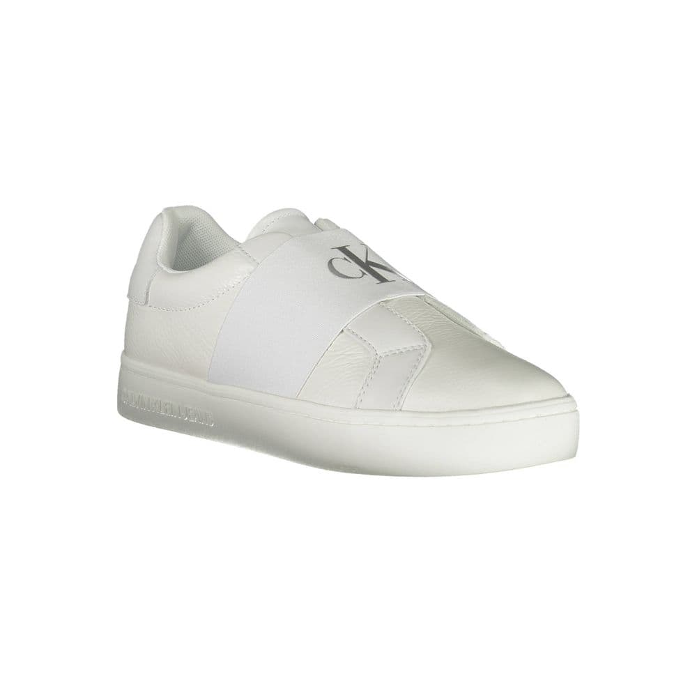 Calvin Klein Bianco Leather Women Sneaker - 2