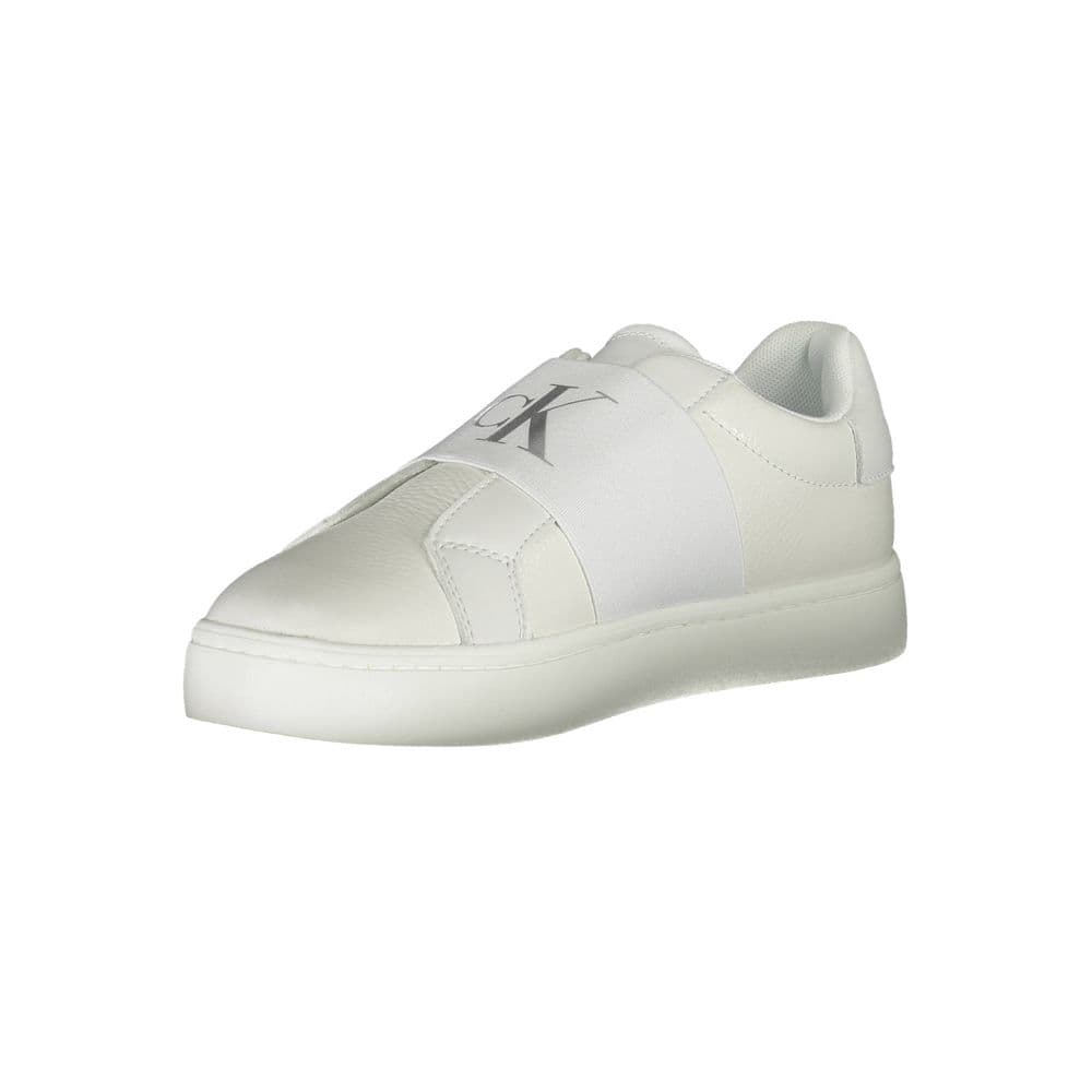 Calvin Klein Bianco Leather Women Sneaker - 3