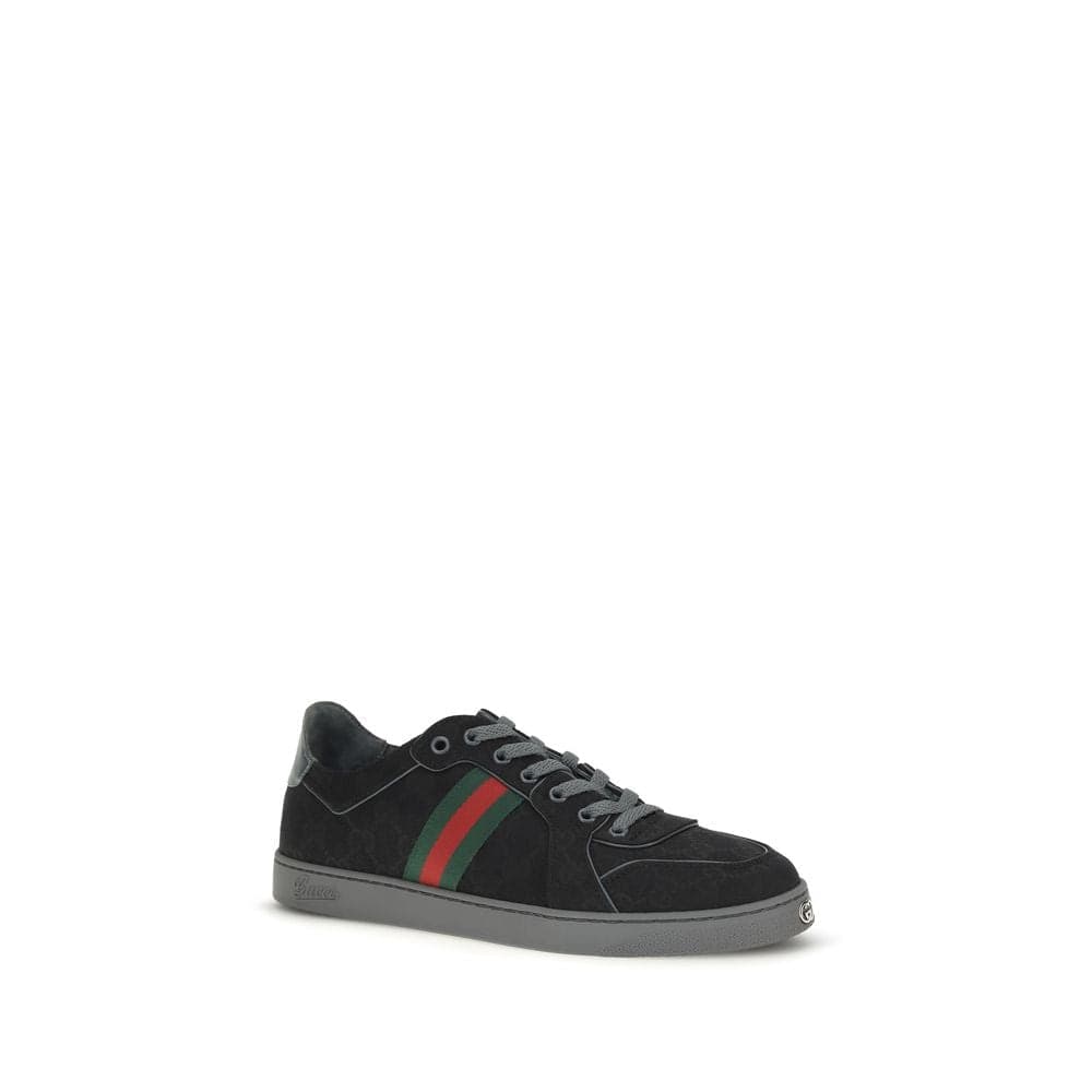 Gucci Black Fabric Athletic Sneakers - 2