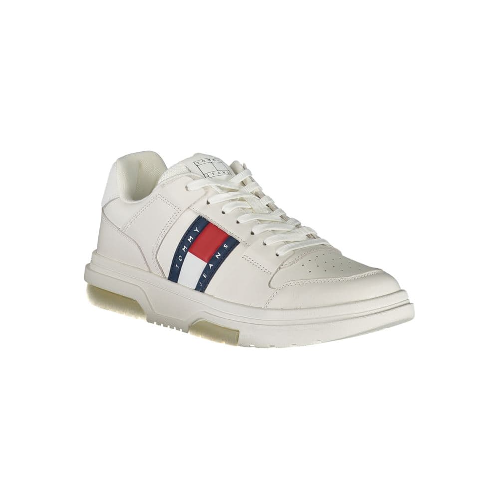 Tommy Hilfiger Bianco Poliuretano Men Sneaker - 2
