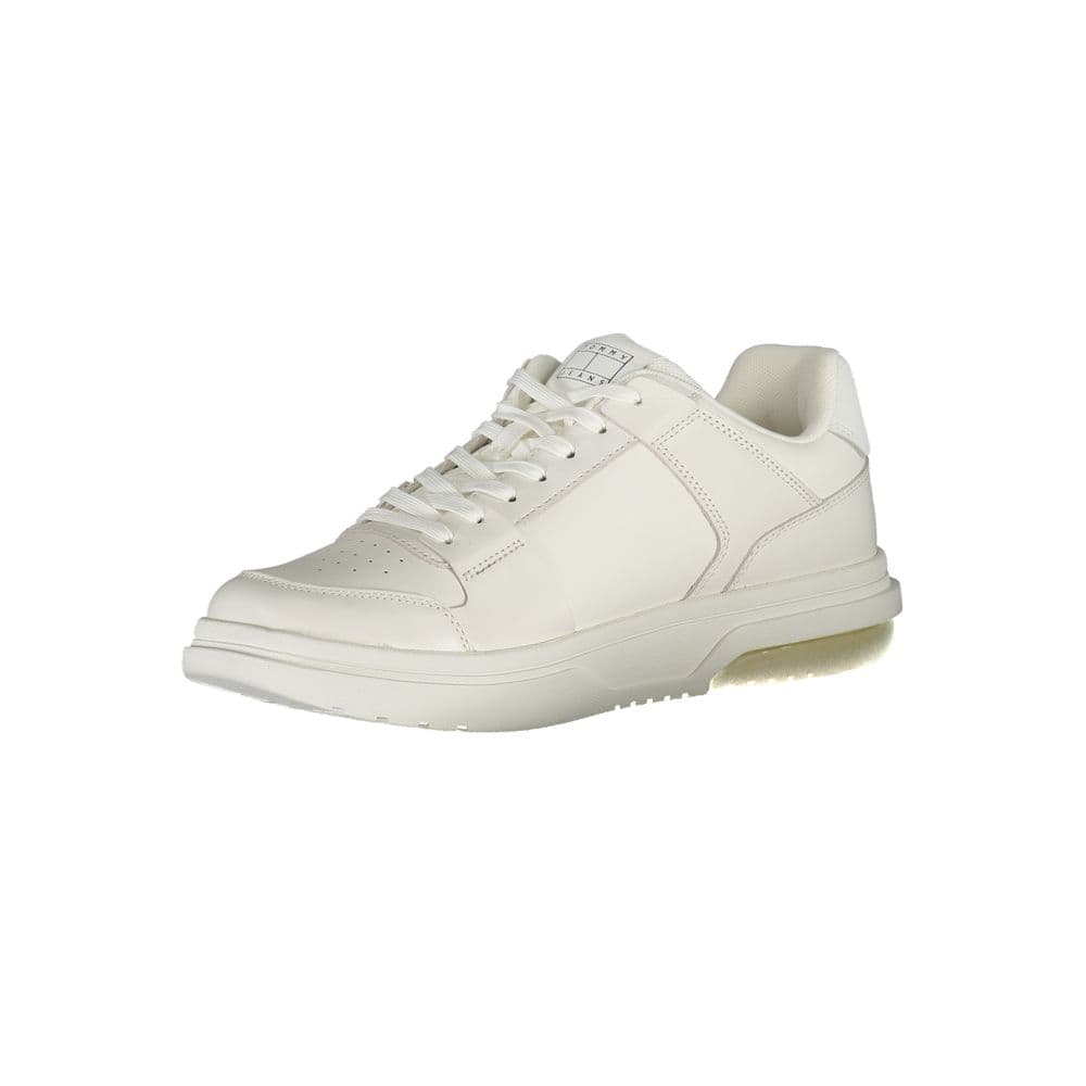 Tommy Hilfiger Bianco Poliuretano Men Sneaker - 3