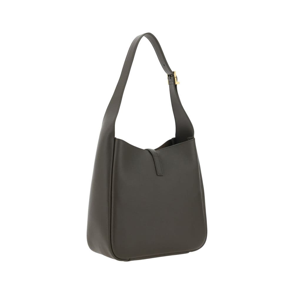 Saint Laurent Bicolor Calf Leather Bos Taurus Shoulder Bag - 3