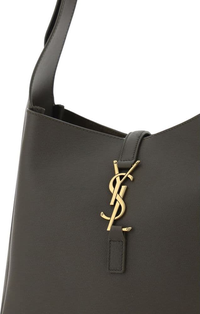 Saint Laurent Bicolor Calf Leather Bos Taurus Shoulder Bag - 4
