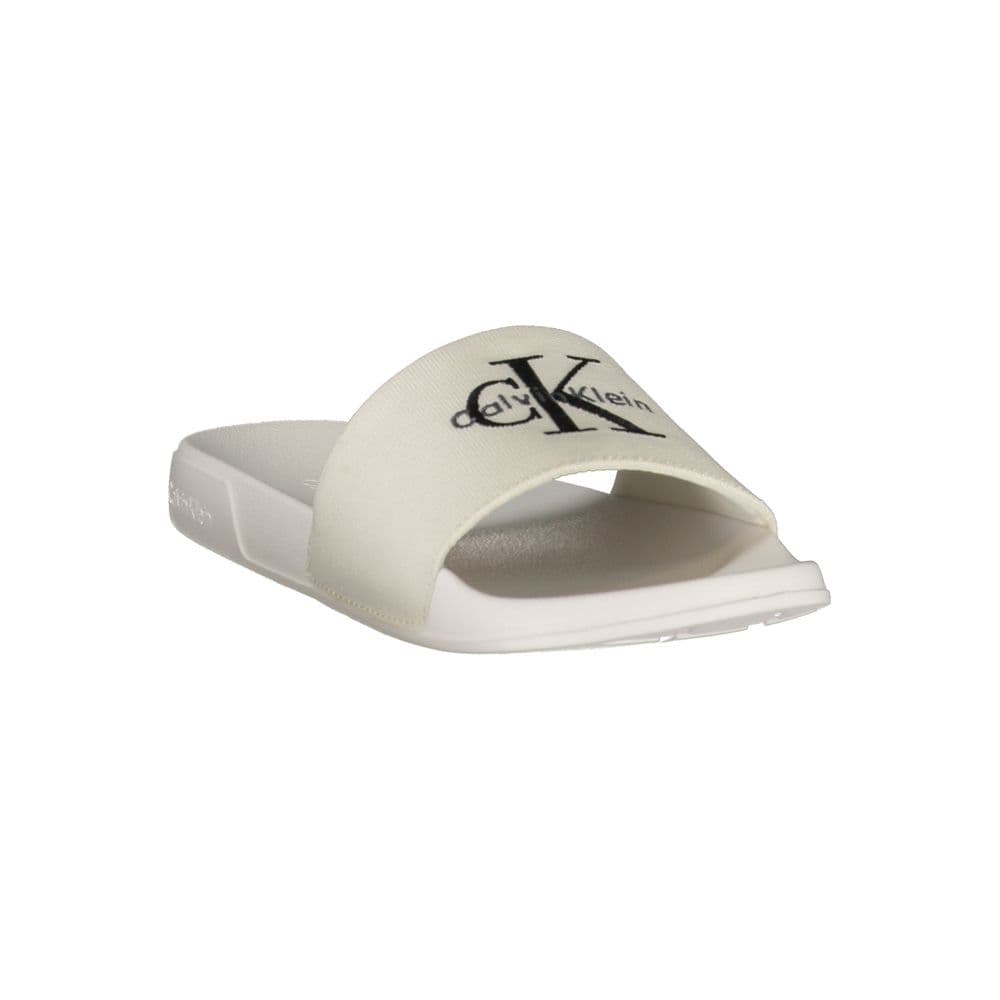 Calvin Klein White Polyester Women's Slipper - 2