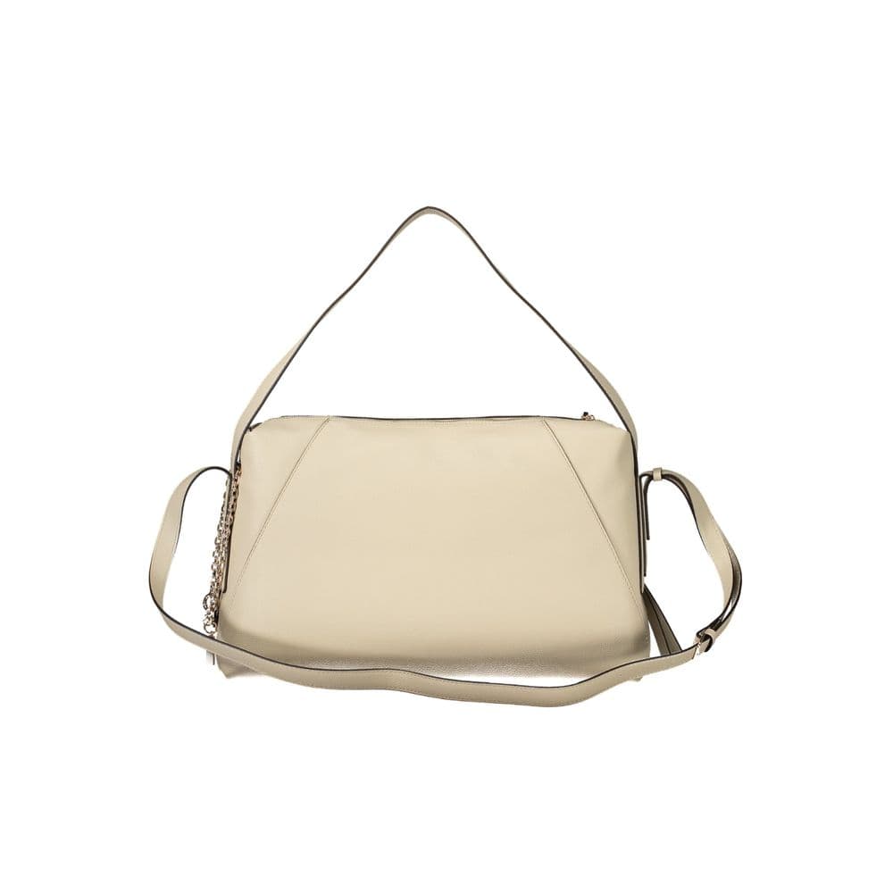 Guess Jeans Beige Polyurethane Women's Bag - 2