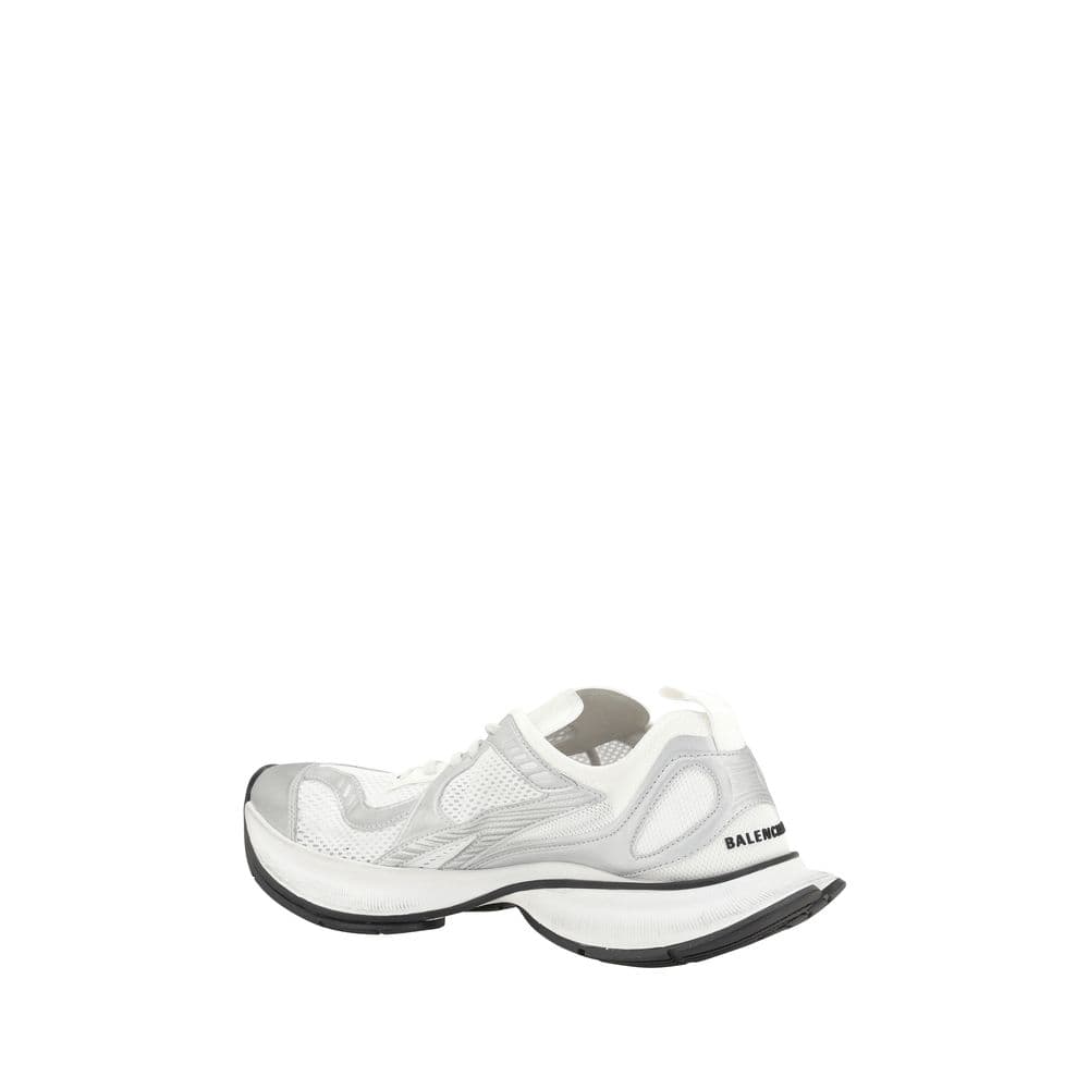Balenciaga White Polyethylene Athletic Sneakers - 3
