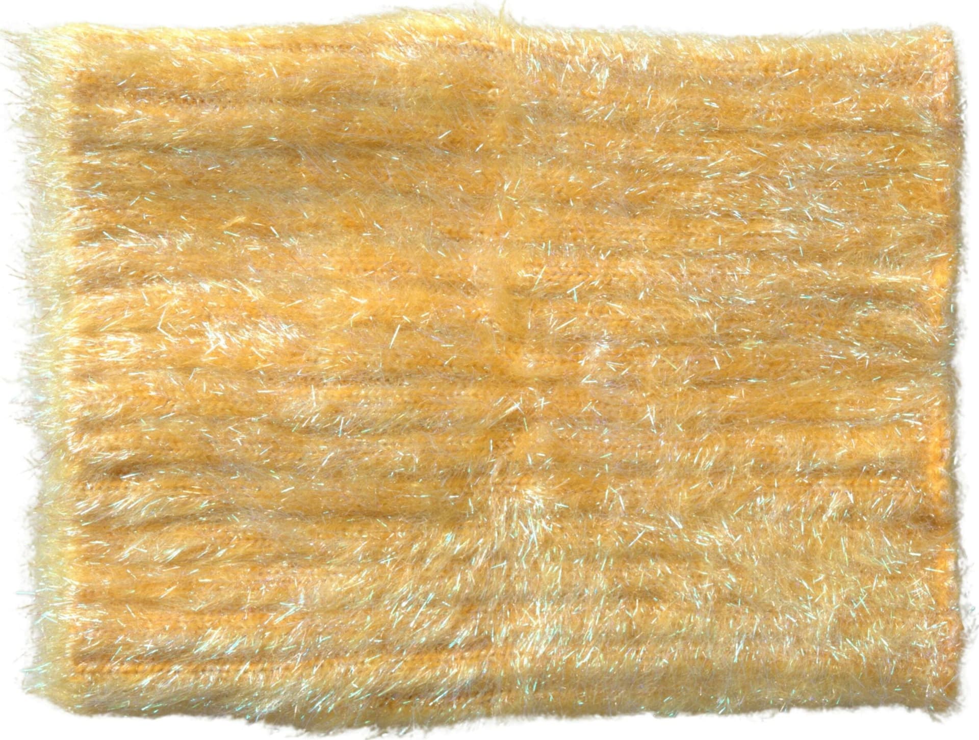 Dolce & Gabbana Yellow Polyester Mohair Fiber Neck Wrap Scarf - 2