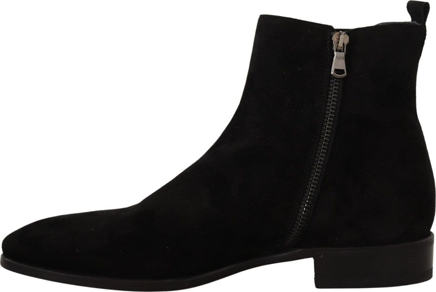 Dolce & Gabbana Black Suede Leather Chelsea Mens Boots Shoes - 5
