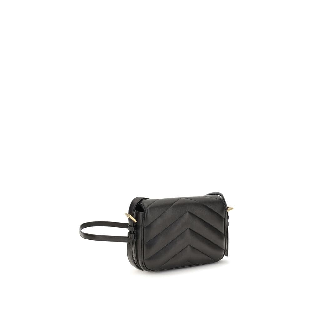 Saint Laurent Black Lamb Ovis Aries Aries Shoulder Bag - 3
