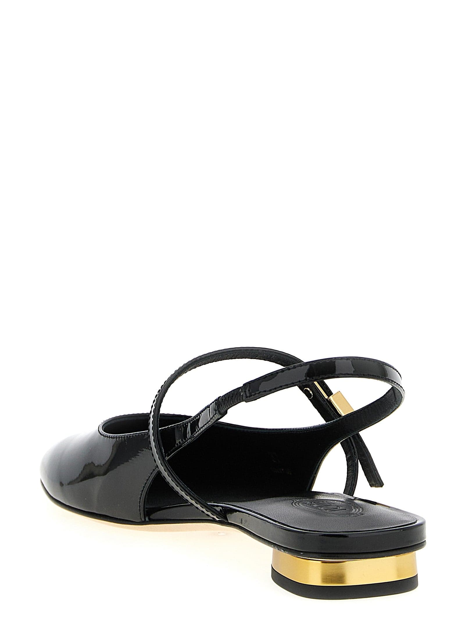 Tod's Black Calfskin Ballet Flats - 3
