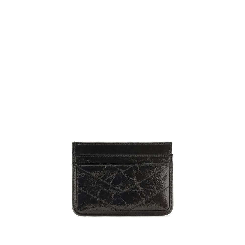 Saint Laurent Black Calf Leather Bos Taurus Wallet - 2