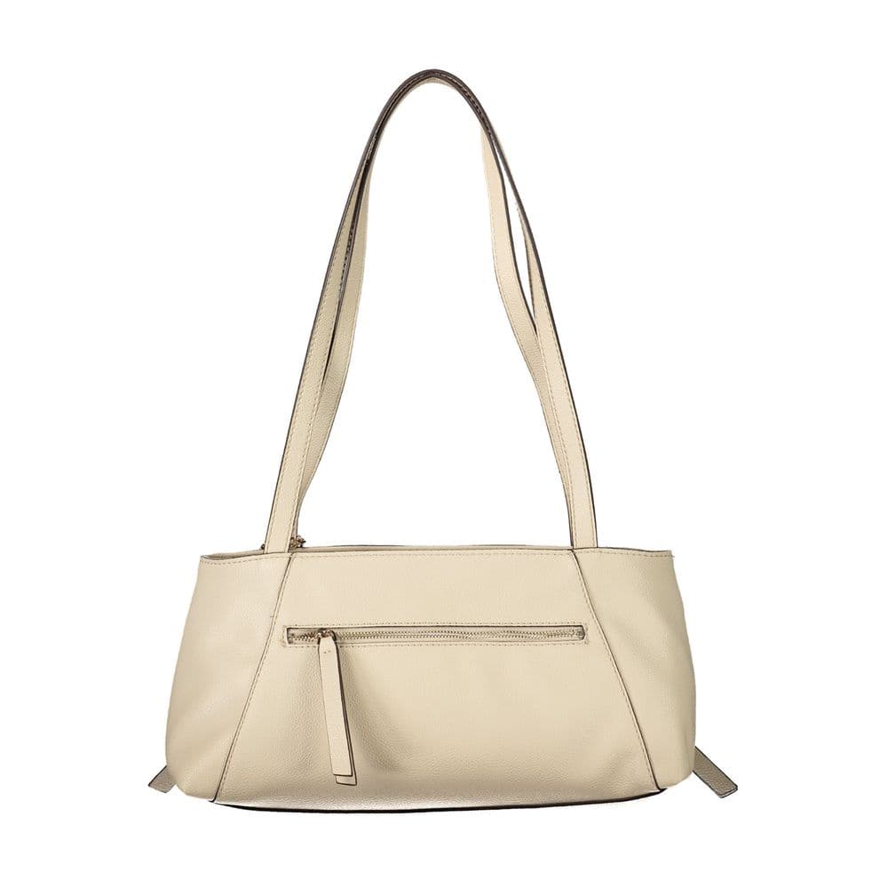 Guess Jeans Beige Polyurethane Women's Bag - 2